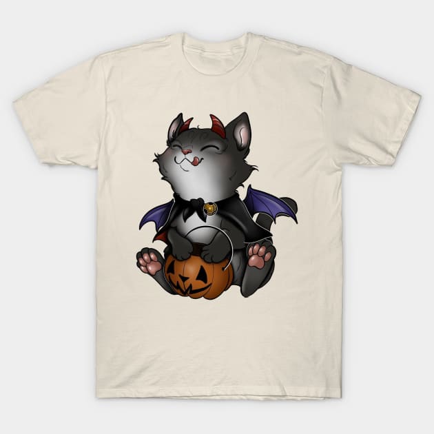 vampire cat T-Shirt by Ninja banana